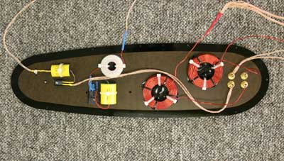 Nighthawk Loudspeaker Cross over board and back plate