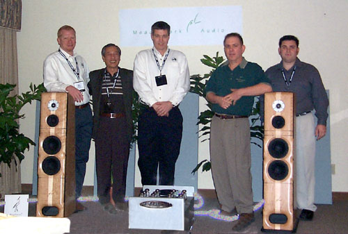 Phil Koch, Robert Lee, Mark O'Brien, Pat McGinty, and David Schiavone  Blue Heron 2's in Pennsylvania Cherry and Curly Maple