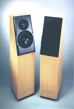 Shearwater Loudspeakers in Straight Grained Ash