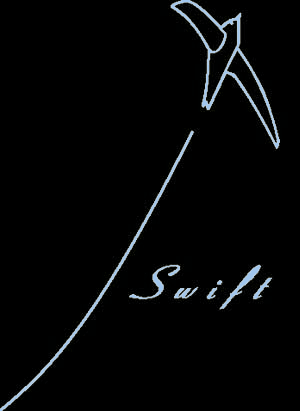 Swift Logo - as it appears on the rear of the Swift