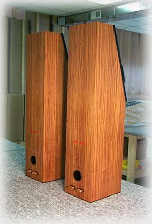 Figured Makore Shearwater Pair Back - Meadowlark Audio