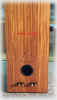 Figured Makore Shearwater Back Close up  - Meadowlark Audio