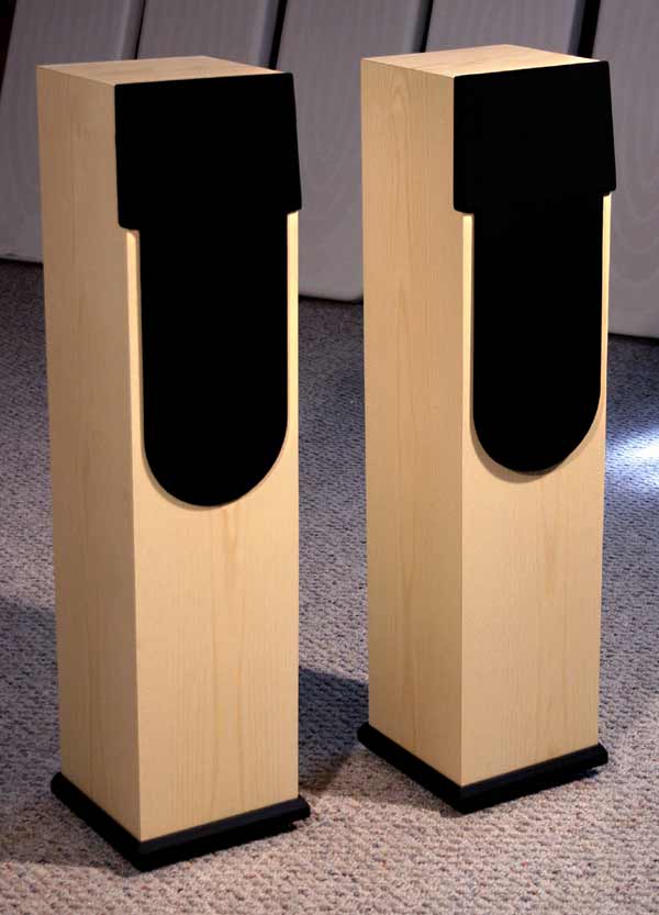 Meadowlark Audio Eagle Speakers in Light Ash