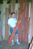Pat selects hardwood