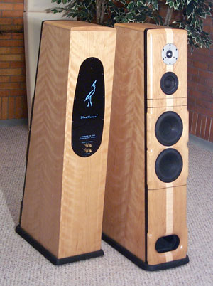 Meadowlark Audio Blue Heron2 Loudspeakers front and back