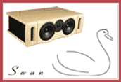 Swan Home Cinema Center Channel in Light Ash