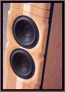 Meadowlark Audio Blue Heron 2's - Ropey Cherry with Pennsylvania Cherry Baffle and Curly Maple Stringer
