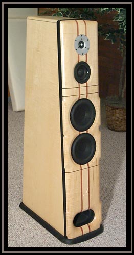 Meadowlark Audio Blue Heron 2. Curly Maple with double Aromatic Cedar Stringers. 